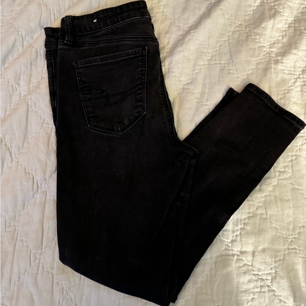 AE Black Jeggings